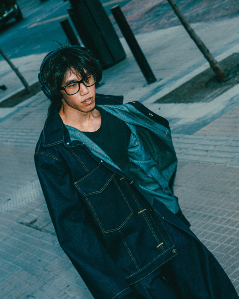 Chaqueta Larga Denim