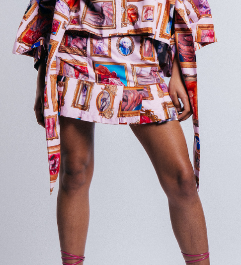 Falda Mini Pinturas Valeiva