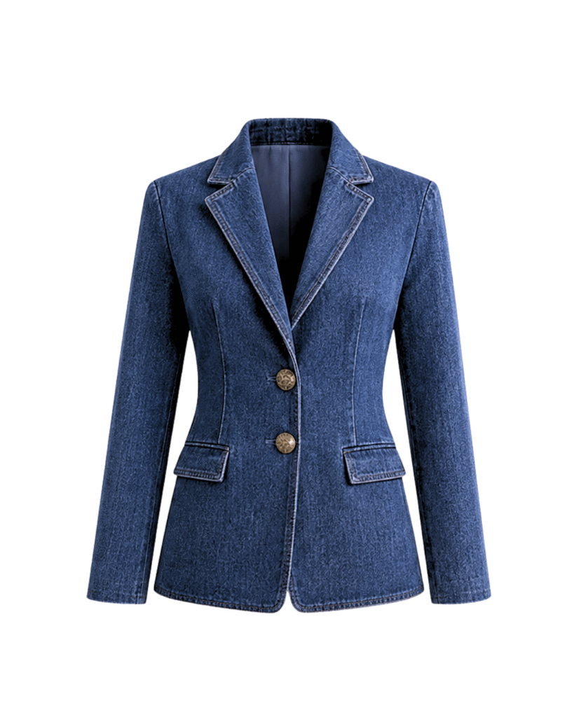 Blazer Denim Largo