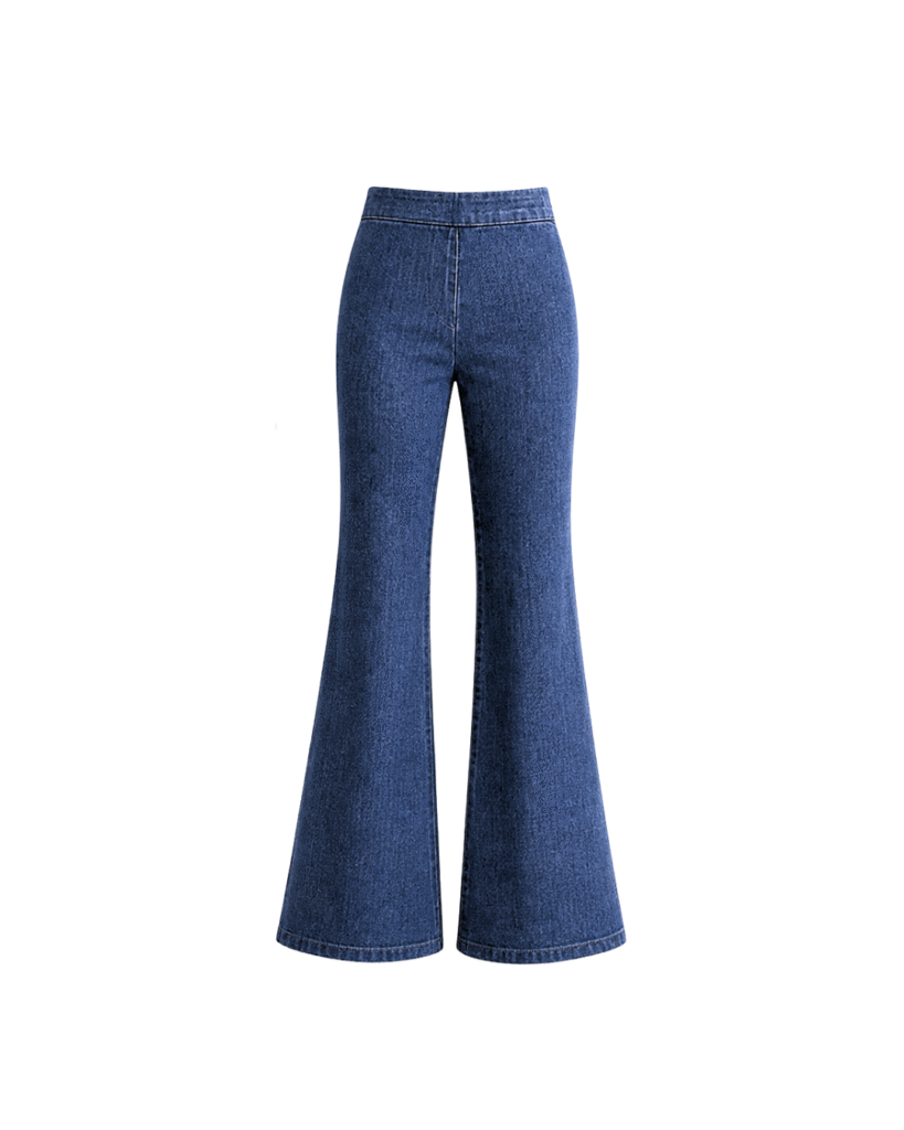 Pantalón Flare Denim